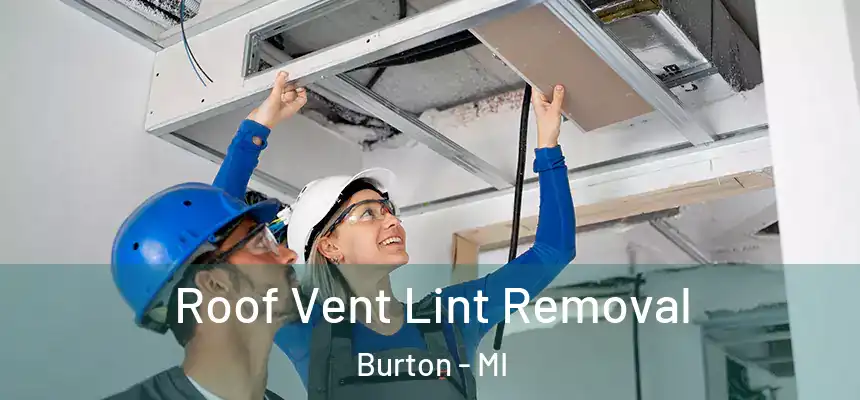 Roof Vent Lint Removal Burton - MI